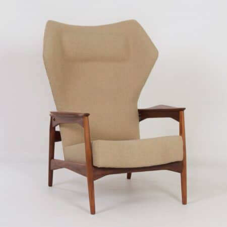 Deense Oorfauteuil van Ib-Kofod Larsen voor Gelderland en Pastoe, 1950s
