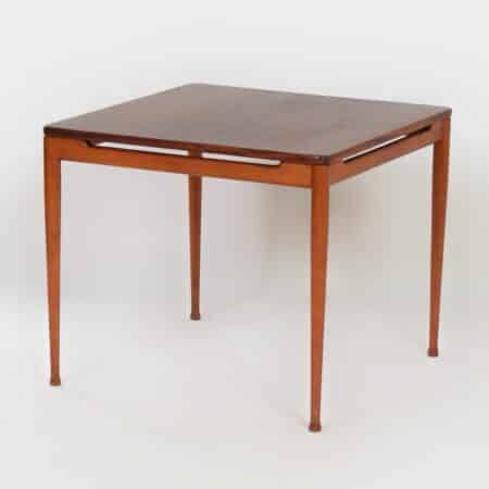Teak Bijzettafel van Hartmut Lohmeyer voor Wilkhahn, 1950s