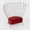 Gele G 3015 Fauteuil van W.H. Gispen voor Riemersma, 1960s