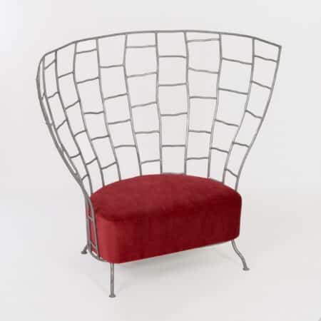 Gele G 3015 Fauteuil van W.H. Gispen voor Riemersma, 1960s