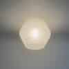 Transparante Plafondlamp van Bubbelglas van Peill & Putzler, 1970s