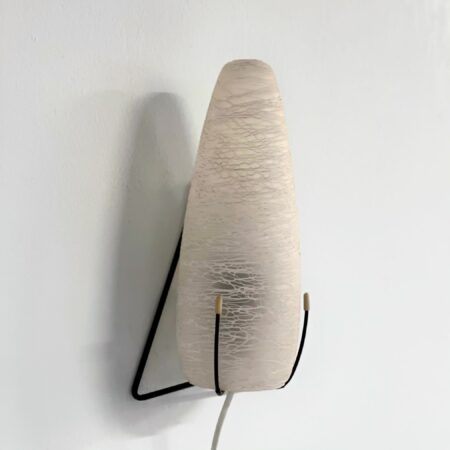 Wandlamp NX18 E/00 van Satijnglas voor Philips, 1958