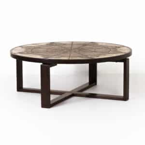 Brutalistische Salontafel van Ox Art voor Trioh, 1970s | Deens, Handgemaakt
