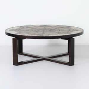 Brutalistische Salontafel van Ox Art voor Trioh, 1970s | Deens, Handgemaakt