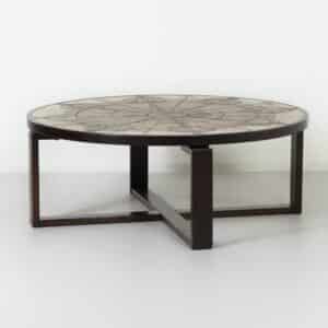 Brutalistische Salontafel van Ox Art voor Trioh, 1970s | Deens, Handgemaakt