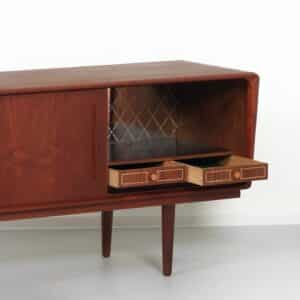 Deens Dressoir van E.W. Bach voor Sejling Skabe, 1960s | Teakhout
