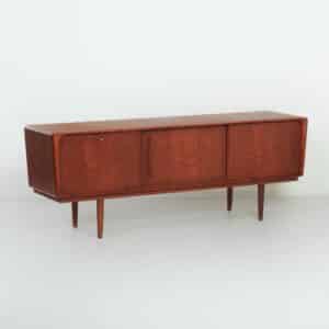 Deens Dressoir van E.W. Bach voor Sejling Skabe, 1960s | Teakhout