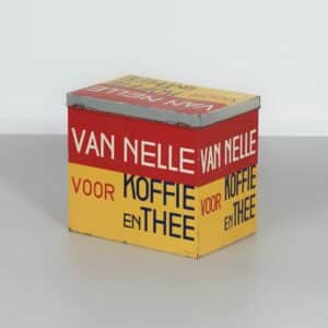 Groot Koffie en Thee Blik van Jac Jongert voor &#8216;De van Nelle Fabriek&#8217;, 1933
