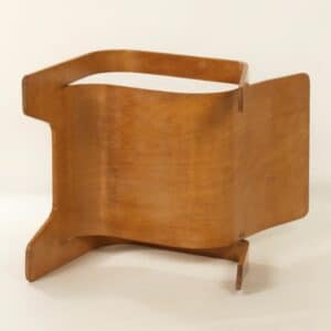 LaWo 1 Fauteuil van Han Pieck voor LAWO Ommen in 1946 (nr. 86) | Eikenhout, Zeldzame Vondst