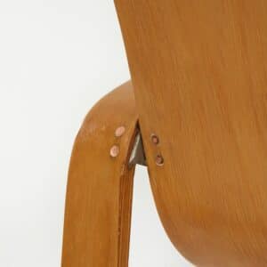 LaWo 1 Fauteuil van Han Pieck voor LAWO Ommen in 1946 (nr. 86) | Eikenhout, Zeldzame Vondst