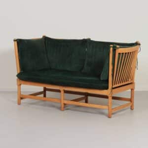 Spoke-Back Bank van Borge Morgensen voor Fritz Hansen, 1963 | Vroege Editie