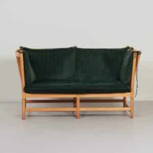 Spoke-Back Bank van Borge Morgensen voor Fritz Hansen, 1963 | Vroege Editie