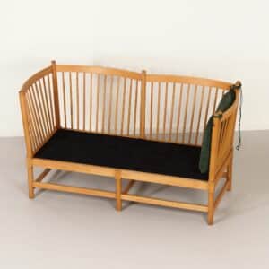 Spoke-Back Bank van Borge Morgensen voor Fritz Hansen, 1963 | Vroege Editie