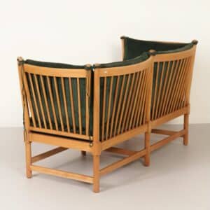 Spoke-Back Bank van Borge Morgensen voor Fritz Hansen, 1963 | Vroege Editie