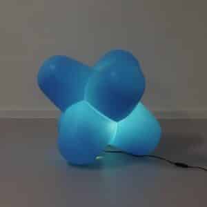 Jack-light, Zittend, Stapelbaar, Verlichtend, Tafel, Ding, van Tom Dixon voor Eurolounge, 1990s