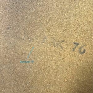Brutalistische Salontafel van Ox Art voor Trioh, 1970s | Deens, Handgemaakt