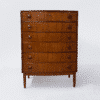Deense Gebogen Ladekast, 1960s | Teakhout (2e)