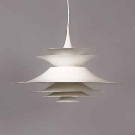 Zeer Grote Deense Hanglamp Radius III van Eric Balslev voor Fog & Mørup, 1970s - Diameter 70 cm
