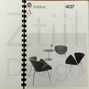 Orange Slice van Pierre Paulin voor Artifort, 1960s &#8211; Vroege Versie, Opnieuw Gestoffeerd