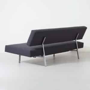 Mid-Century Slaapbank br03 van Martin Visser voor ‘t Spectrum, 1960s – Opnieuw Gestoffeerd met Ploegstof