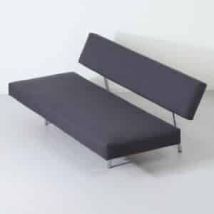Mid-Century Slaapbank br03 van Martin Visser voor ‘t Spectrum, 1960s – Opnieuw Gestoffeerd met Ploegstof