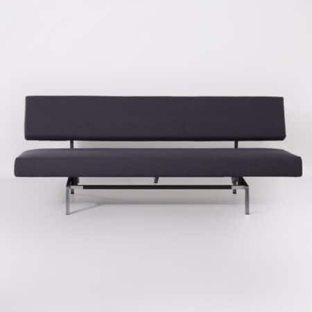 Mid-Century Slaapbank br03 van Martin Visser voor ‘t Spectrum, 1960s – Opnieuw Gestoffeerd met Ploegstof