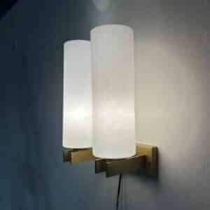 Opaalglazen Wandlamp model C-1515/2 van Raak, 1960s | Mid-century Design