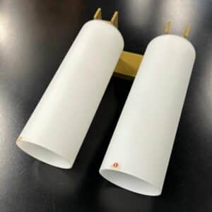 Opaalglazen Wandlamp model C-1515/2 van Raak, 1960s | Mid-century Design