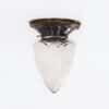 Art Deco Plafondlamp met Geslepen glas, 1930s