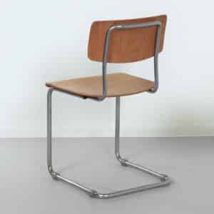 Vintage Buisstoel 1121 ontworpen door Gispen in 1970s