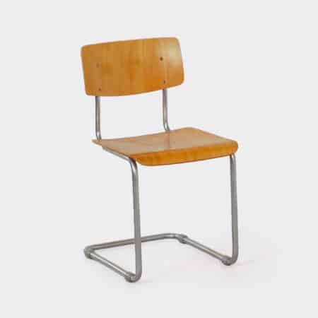Vintage Buisstoel 1121 ontworpen door Gispen in 1970s