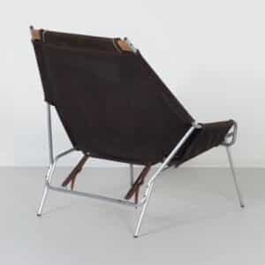 Deense Fauteuil J361 van Erik Ole Jørgensen voor Bovirke,  1950s | Suede