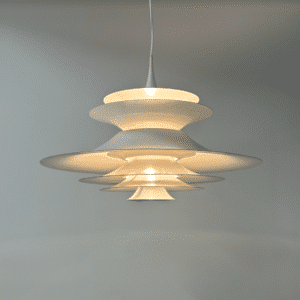 Zeer Grote Deense Hanglamp Radius III van Eric Balslev voor Fog &#038; Mørup, 1970s &#8211; Diameter 70 cm