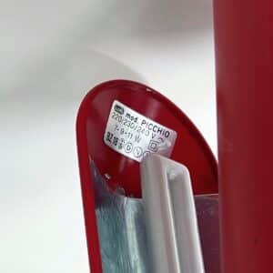 Rode Picchio Bureaulamp van Isao Hosoe voor Luxo, 1980s