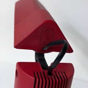 Rode Picchio Bureaulamp van Isao Hosoe voor Luxo, 1980s