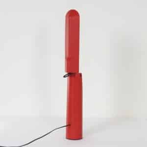 Rode Picchio Bureaulamp van Isao Hosoe voor Luxo, 1980s