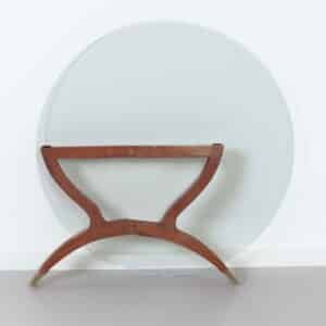 Italiaanse Salontafel met Teak Hairpin Poten en Messing Voetjes, 1960s