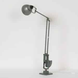 Industriële Bureaulamp met Contragewicht van ERPE, 1950s | Gemerkt
