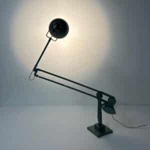 Industriële Bureaulamp met Contragewicht van ERPE, 1950s | Gemerkt