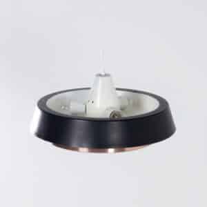 Metalen Hanglamp van J.J.M. Hoogervorst voor Anvia, 1960s | Zeldzaam Model