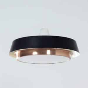 Metalen Hanglamp van J.J.M. Hoogervorst voor Anvia, 1960s | Zeldzaam Model