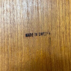 Ronde Salontafel van Hans Olsen voor Viskadalens Möbelindustri, 1960s | Scandinavisch Modern