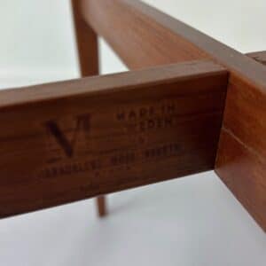 Ronde Salontafel van Hans Olsen voor Viskadalens Möbelindustri, 1960s | Scandinavisch Modern