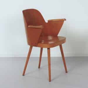 Vintage Armstoel 1515 van Oswald Haerdtl voor Thonet, 1950s