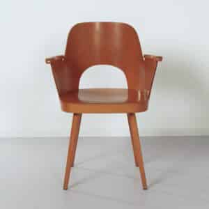Vintage Armstoel 1515 van Oswald Haerdtl voor Thonet, 1950s