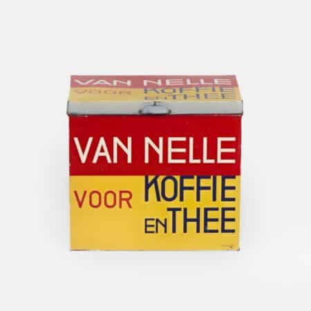Groot Koffie en Thee Blik van Jac Jongert voor 'De van Nelle Fabriek', 1933
