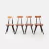 Set LCM Fauteuils van Charles en Ray Eames voor Herman Miller, 1950s – Zeer Vroege Editie