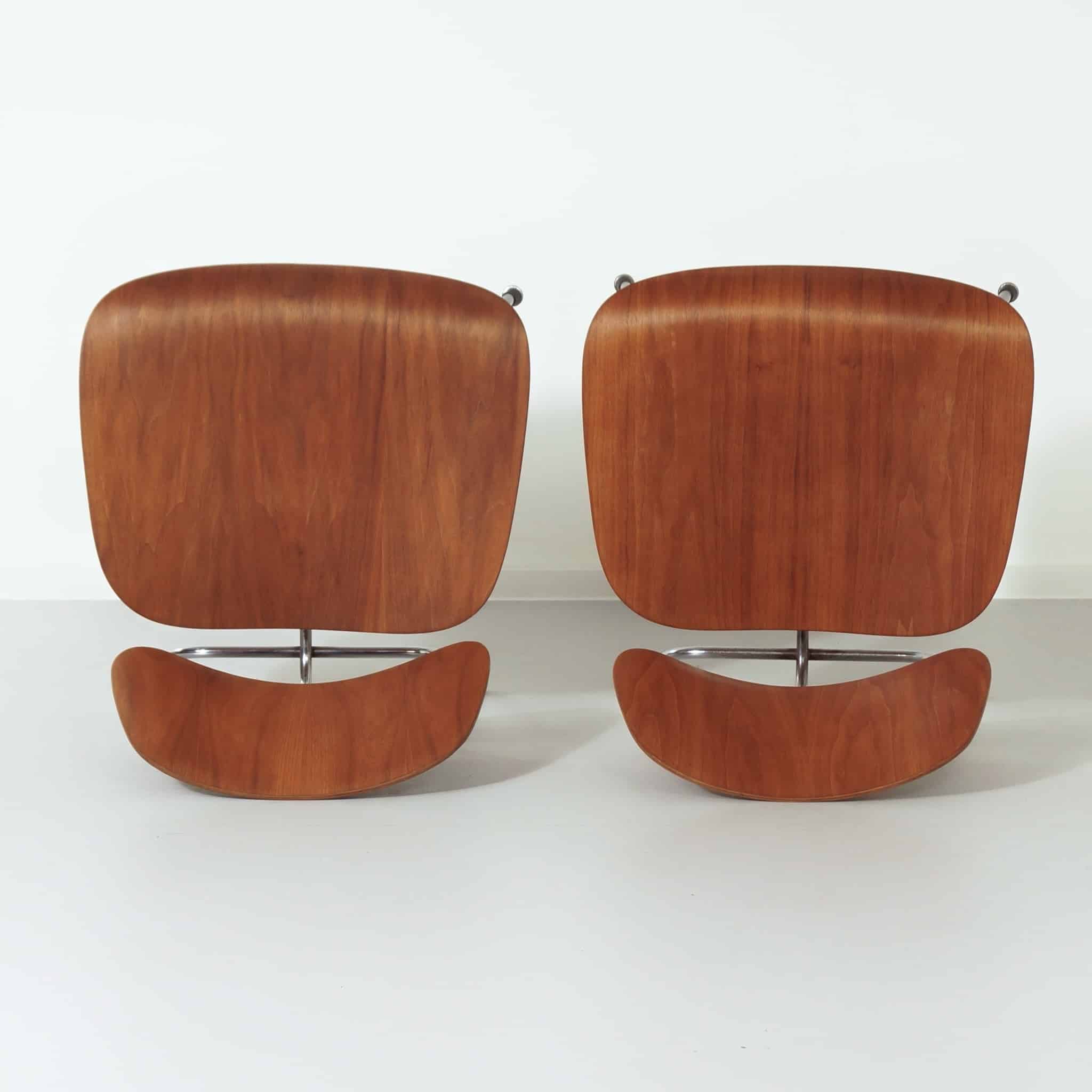 Set LCM Fauteuils van Charles en Ray Eames voor Herman Miller, 1950s – Zeer Vroege Editie