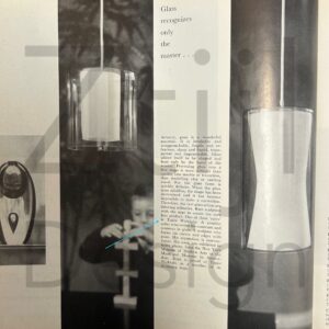 Set Wandlampen C-1646 van Tapio Wirkkala voor Raak, 1960s &#8211; Zeldzaam Model, Mondgeblazen  Rookgrijs Glas