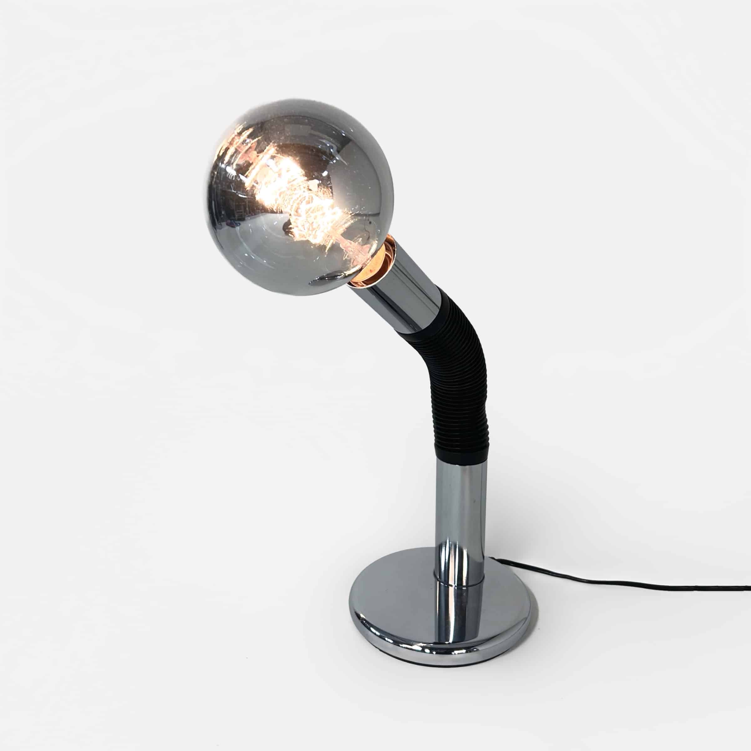 Tafellamp “Elbow” van E. Bellini voor Targetti Sankey, 1970s